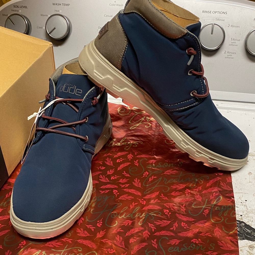 Hey Dude Men's Spencer Eco Indigo Boots